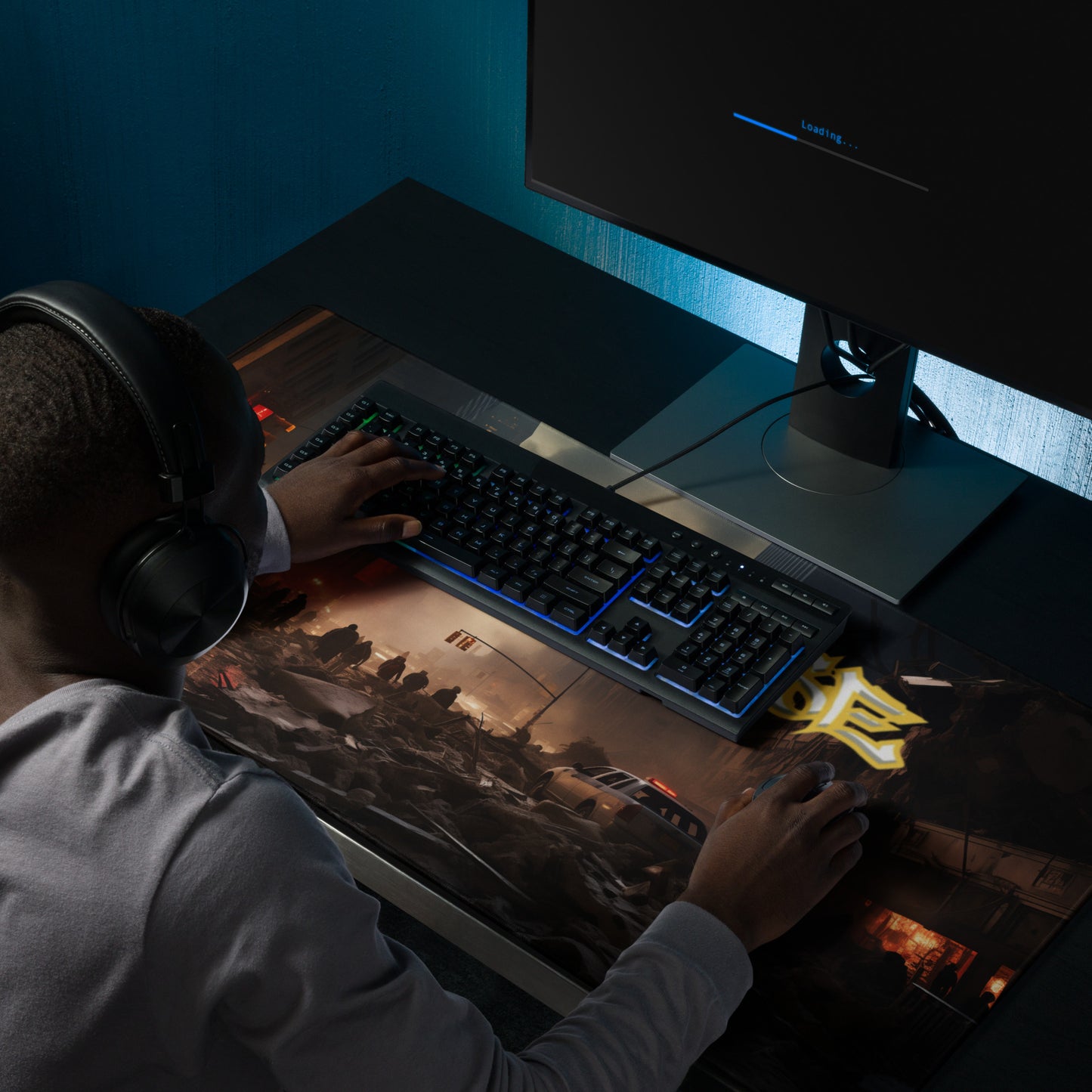 killhouse post - Apocalypse New York Gaming mouse pad