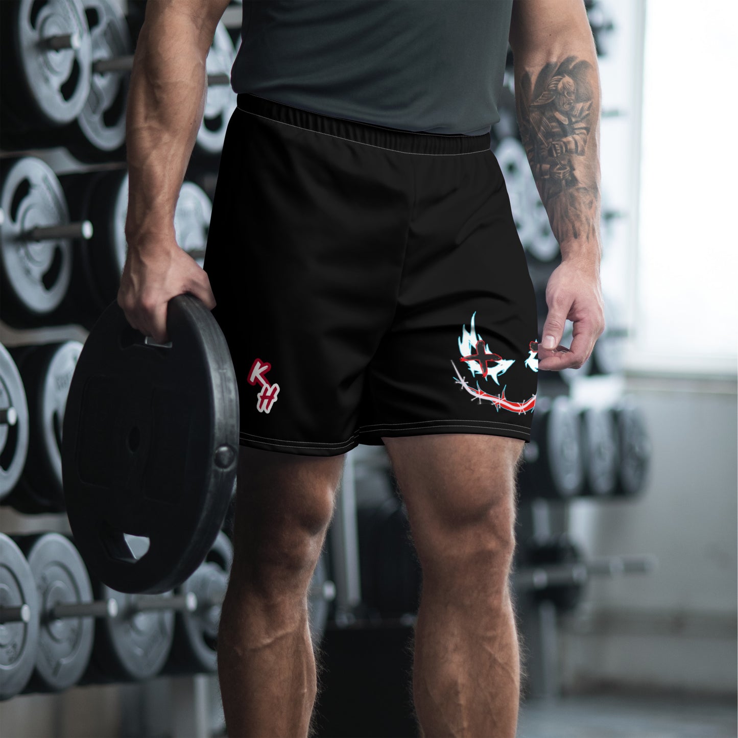 Stitch  faces KH  Athletic Shorts