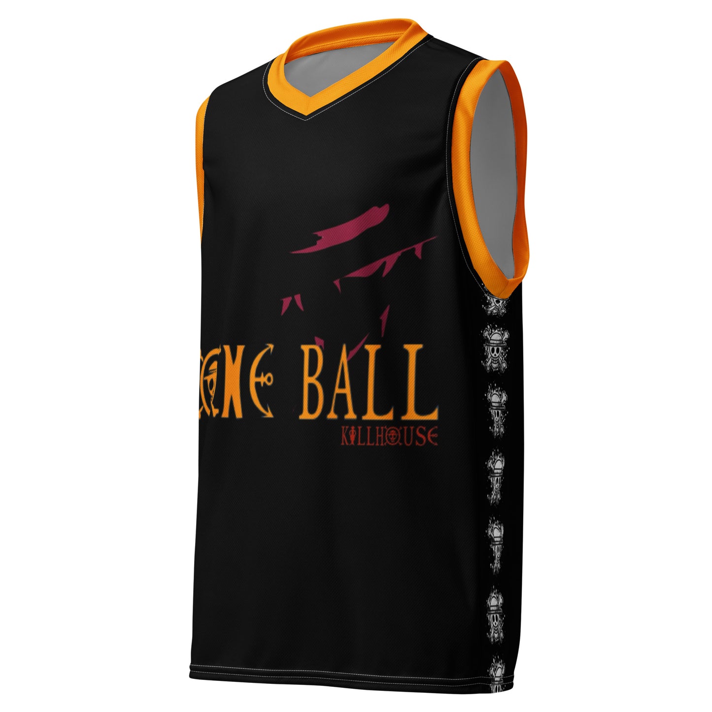 One ball Luffy version basketball jersey