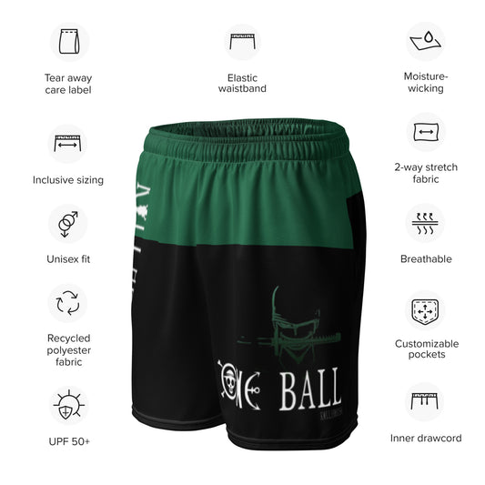 One ball zorro version shorts