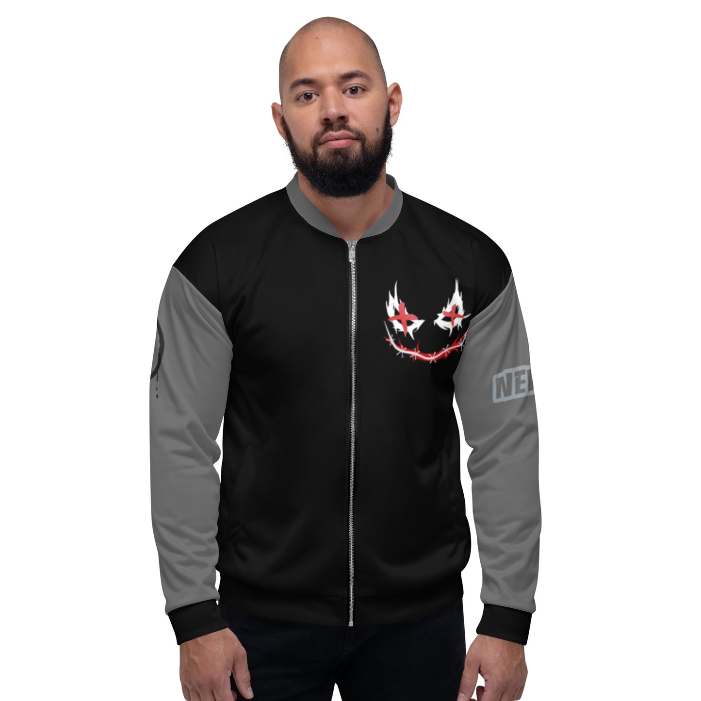 Stitch face  Bomber Jacket