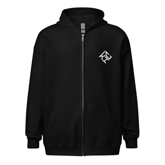 Skull Face  zip hoodie