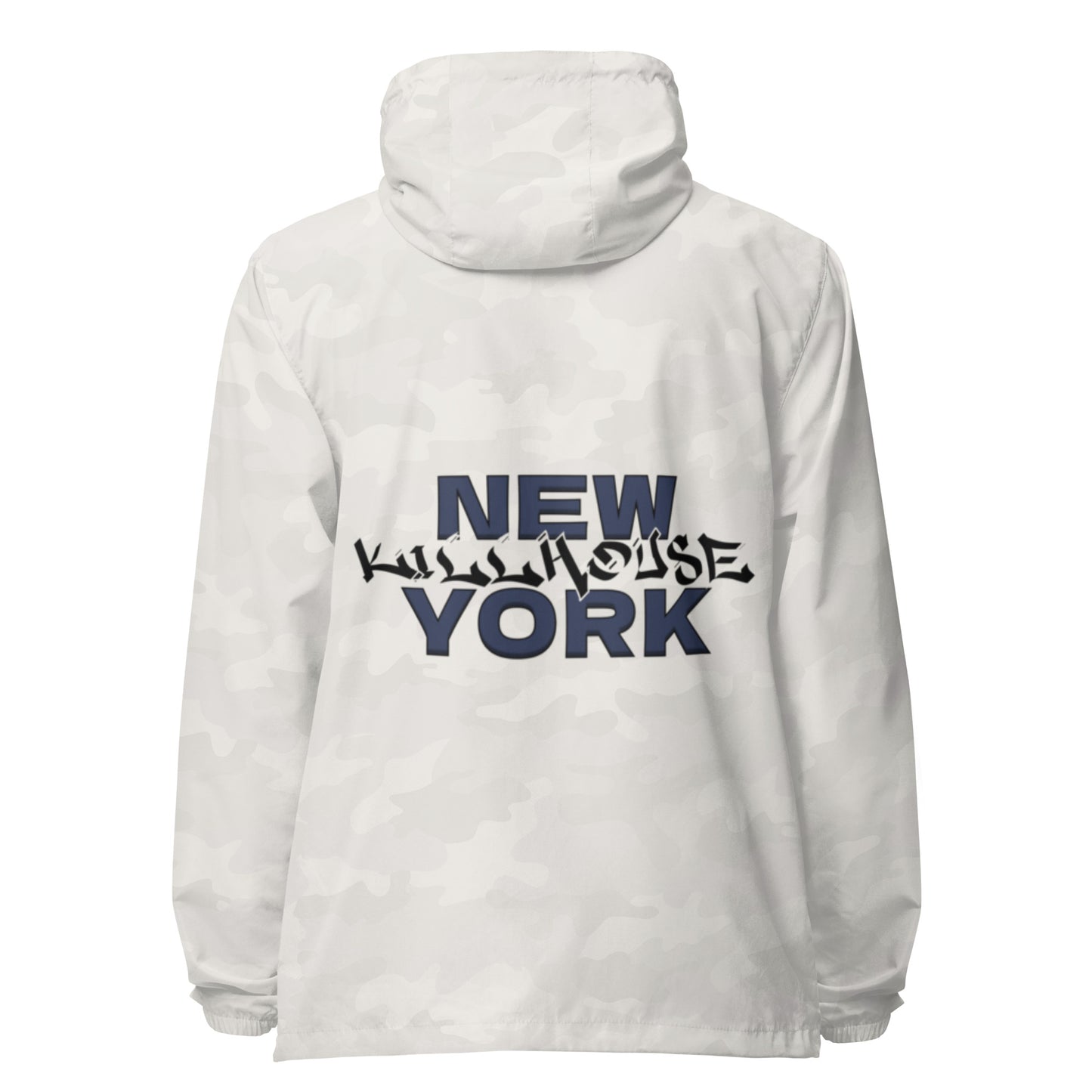 KH NY. Unisex lightweight zip up windbreaker