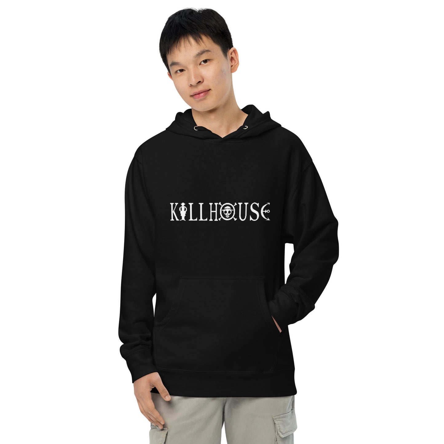 One ball Jolly Roger midweight hoodie