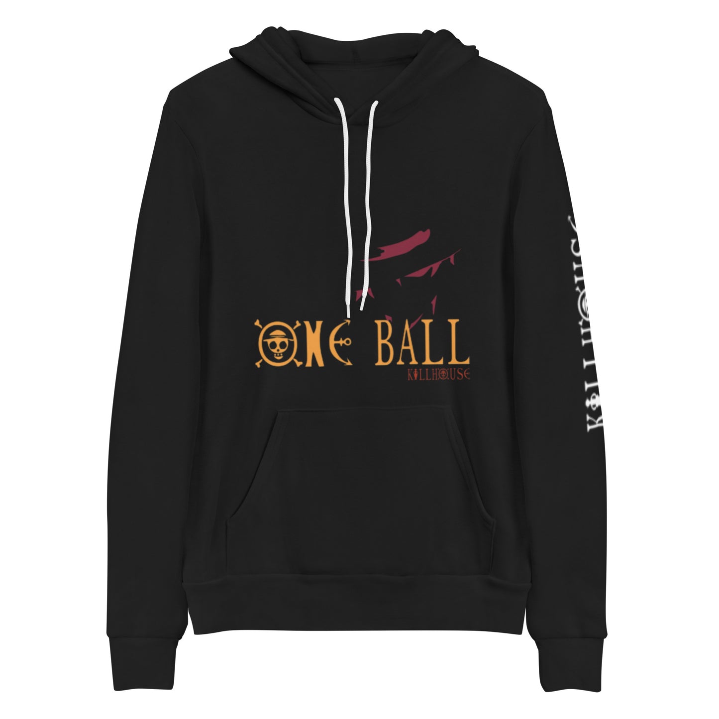 One ball Luffy version hoodie